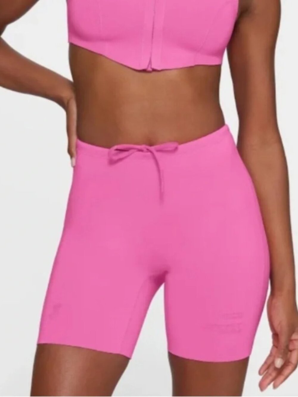 Skims Sport Swim Mid Thigh Short in Taffy -NWT - Picture 1 of 8